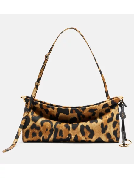 Torbica Alaia s potiskom rjava