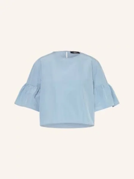Cestovat top Weekend Max Mara modrý
