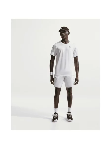 Koszulka damska z krótkim rękawem Nike Court Advantage S biały