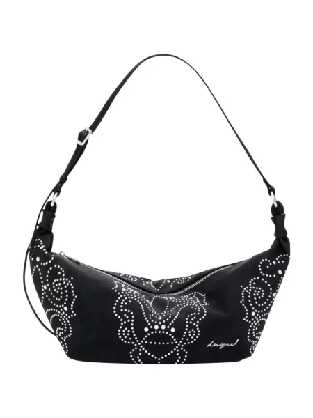 Crossbody torbica Desigual crna
