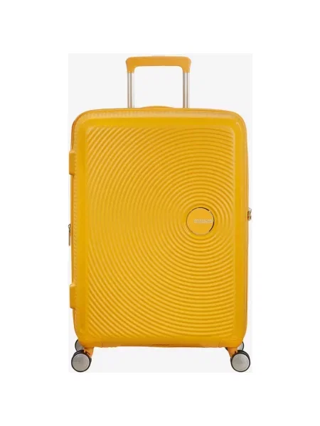 Walizka American Tourister żółta