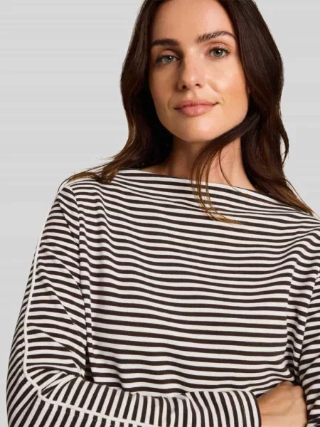 Sweter o kroju relaxed fit z mieszanki bawełny Tom Tailor