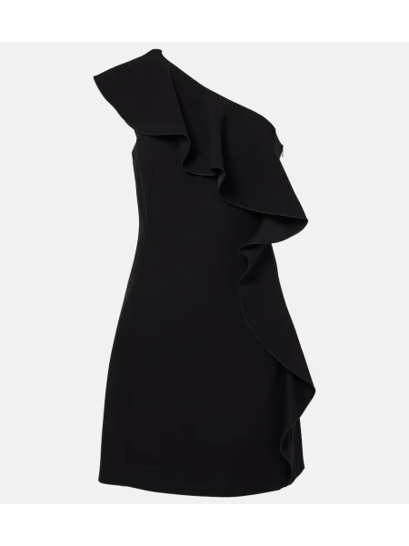 Rochie Max Mara cu volane negru