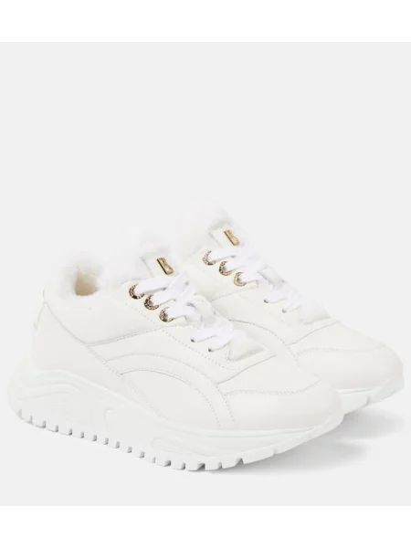 Sneakerși Bogner din piele alb