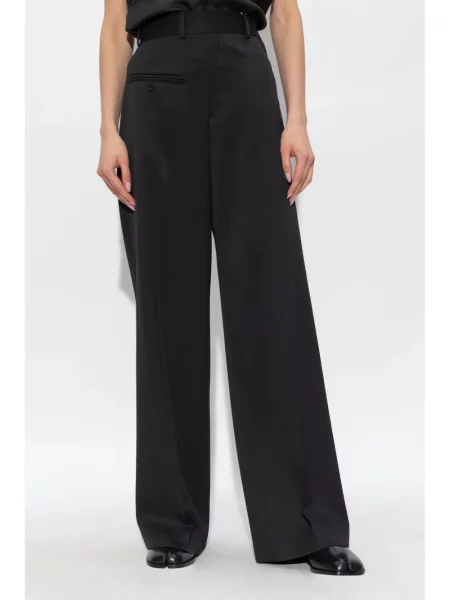 Nohavice Mm6 Maison Margiela čierna