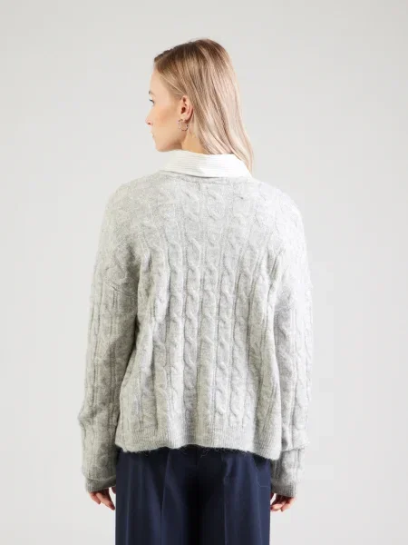 VERO MODA Geacă tricotată VMMARLIN' gri