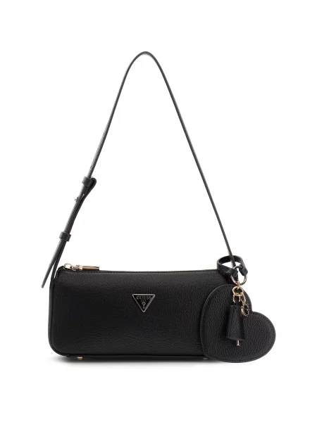 Geantă Guess Isobel Mini negru