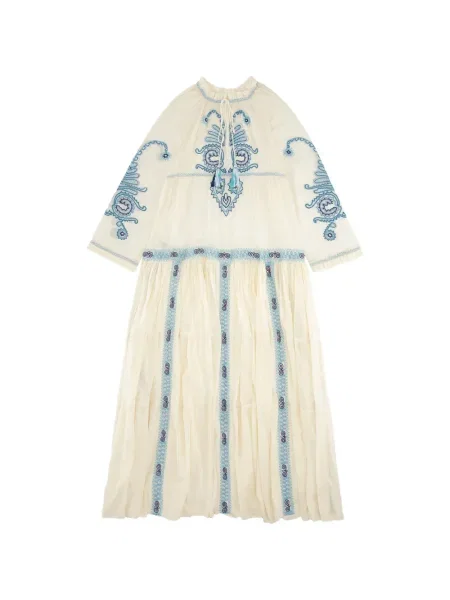 Rochie Fortela cu broderie de costum
