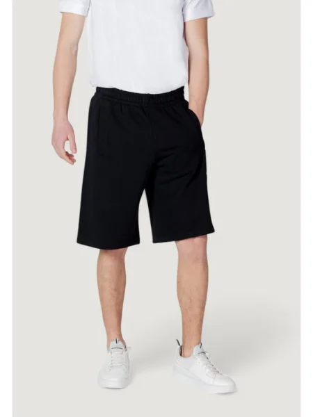 Emporio Armani Strandnadrág Bermuda Fit fekete