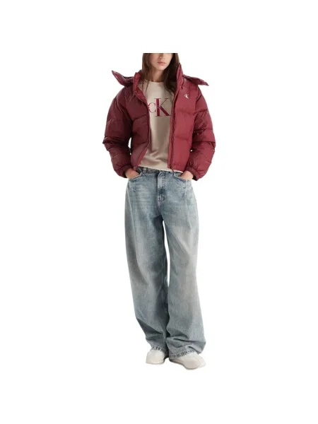 Calvin Klein Jeans Geacă din puf Essential Vișiniu roșu