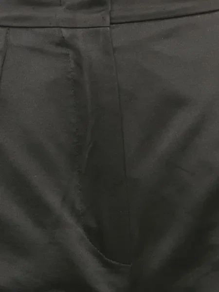 Satynowe szorty Max Mara czarne