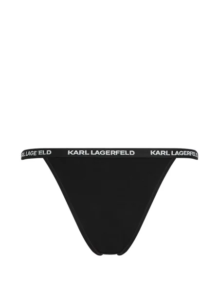 Stringai Karl Lagerfeld su autografu rožinė