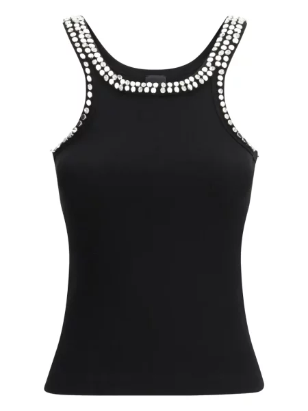 Top Pinko cu mărgele negru