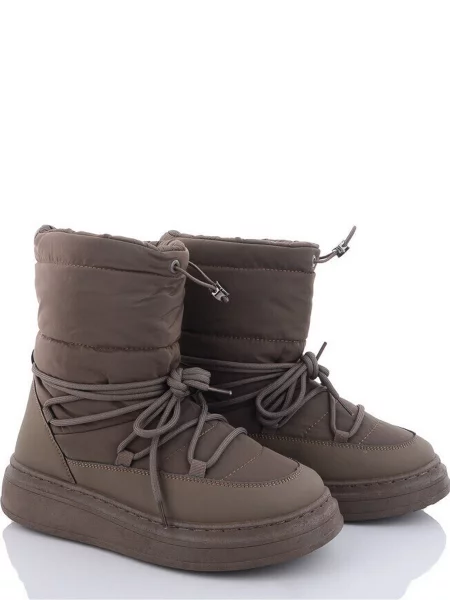 Дутики Caroc коричневые