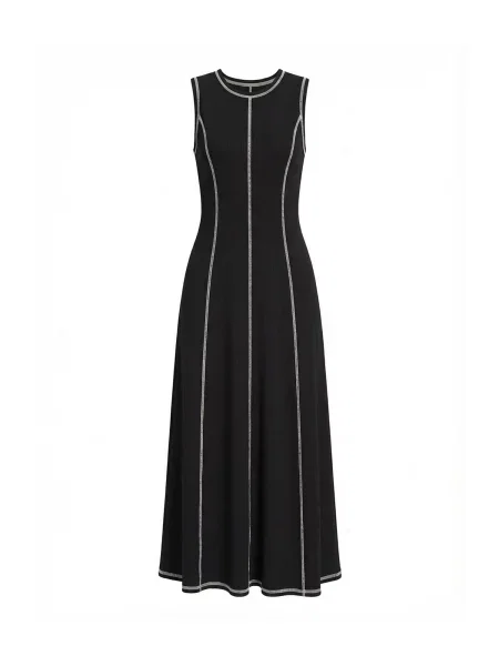 Imily Bela Rochie negru alb