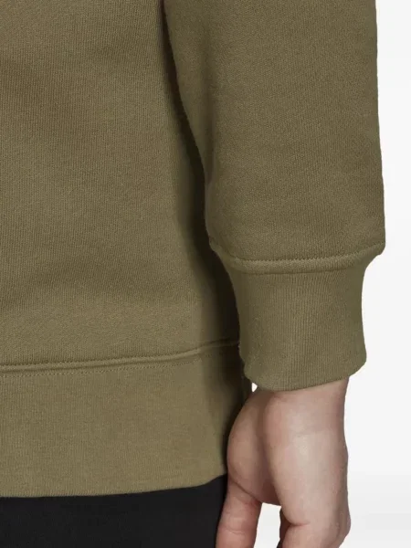 Legginsy Adidas do biegania z nadrukiem z dekoltem w serek czerwone