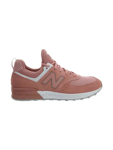 Sneakersy dziecięce New Balance 574 różowe