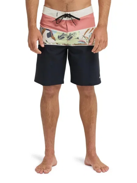 Szorty plażowe dla Mężczyzn SURFSILK STRAIGHT różowy