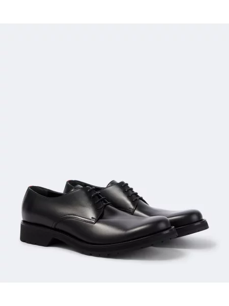 Pantofi derby Gucci din piele negru