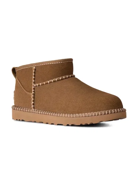UGG W Classic Ultra Mini Botanic снігові чоботи замшеві