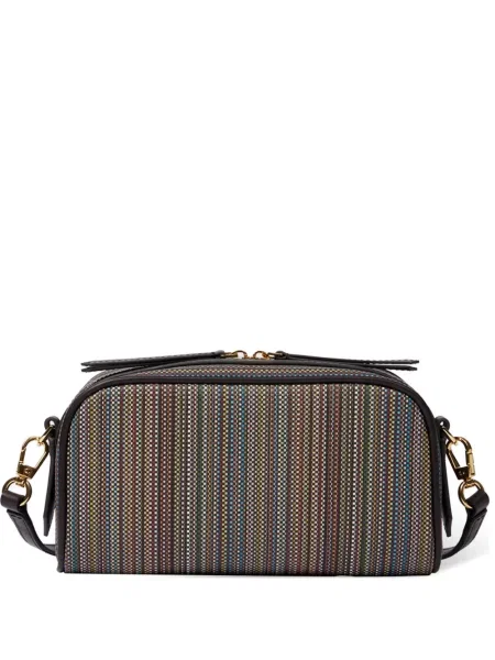 Listonoszka Paul Smith w paski brązowa