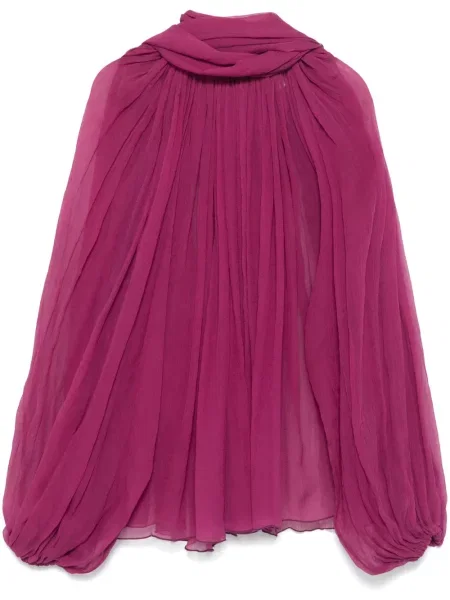 Hedvábná halenka Atu Body Couture růžová