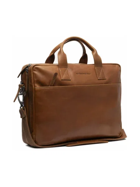 Torebka skórzana The Chesterfield Brand skórzana brązowa