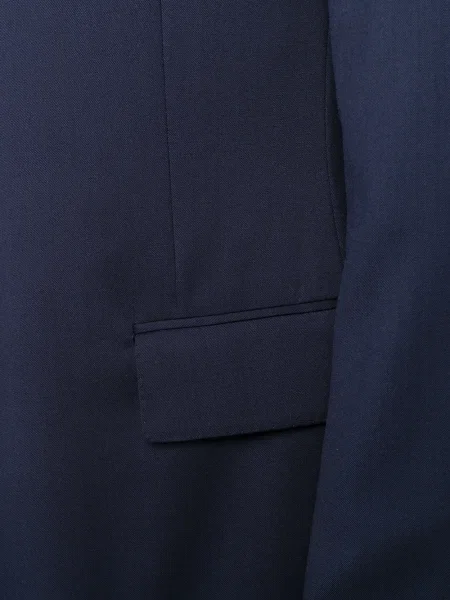 Μάλλινος μπλέιζερ Ralph Lauren Purple Label μπλε