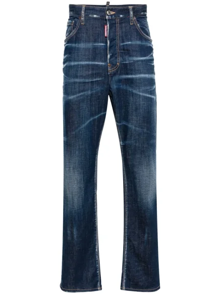 Skinny fit traperice Dsquared2 plava