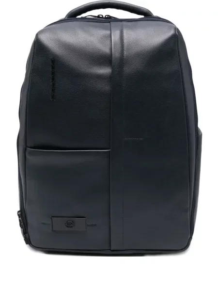Rucsac Piquadro cu autograf albastru