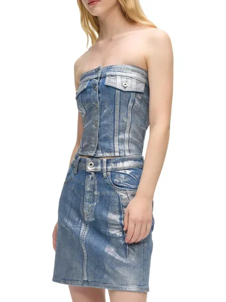 Salopetă Karl Lagerfeld Jeans gri