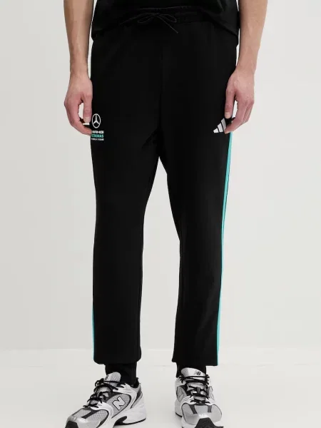 Adidas pantaloni de trening bărbați x Mercedes negru