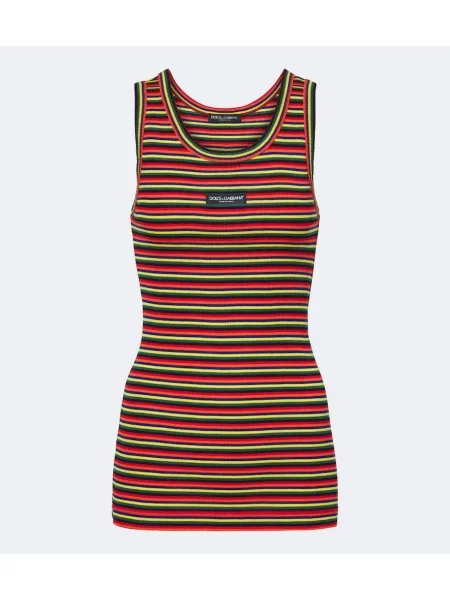 Top Dolce&gabbana cu dungi tricotate