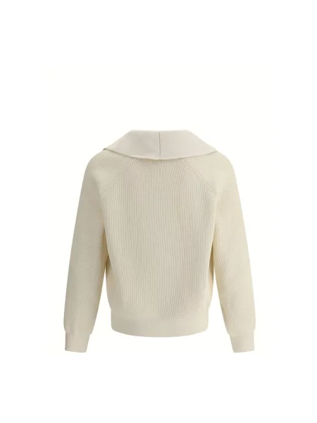 Sweter Bottega Veneta beżowy