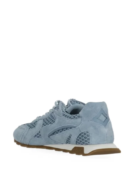 Sneakerși Ash din piele de căprioară albastru