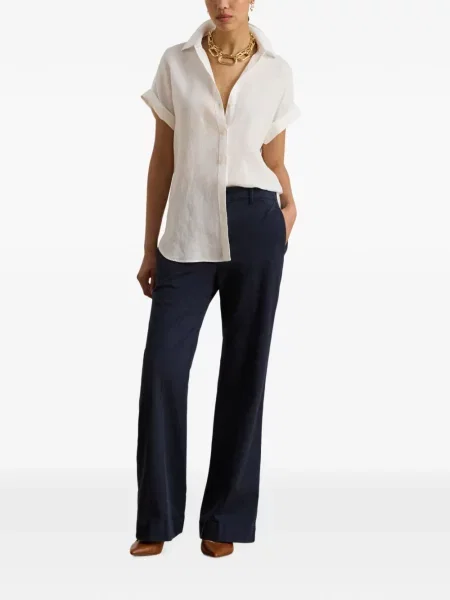 Pantaloni Lauren Ralph Lauren albastru