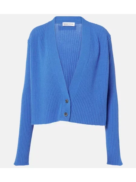 Cardigan Victoria Beckham albastru