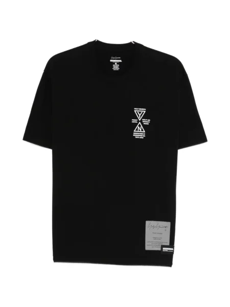 Marškinėliai Yohji Yamamoto juoda