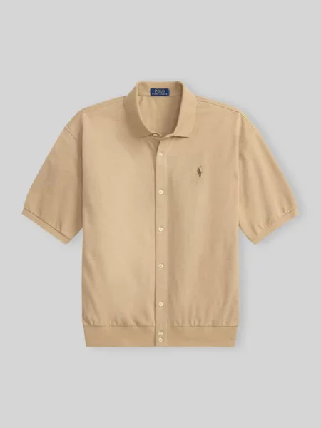Koszula casualowa o kroju regular fit z czystej bawełny Polo Ralph Lauren beżowa