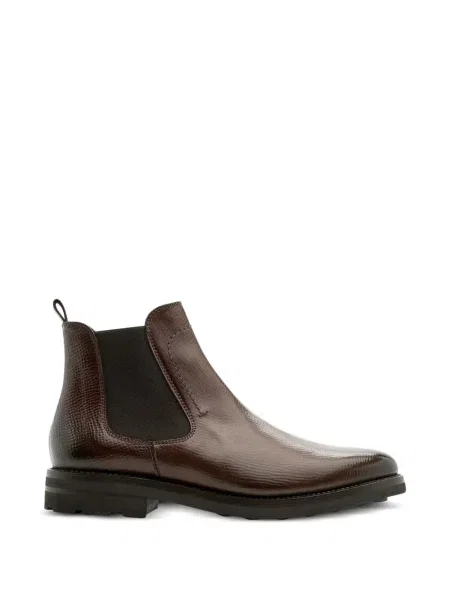Botine chelsea Lottusse maro