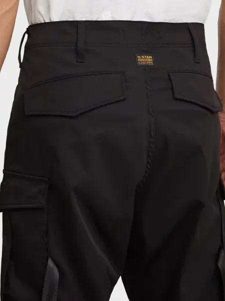 Штани карго G-star Raw чорні