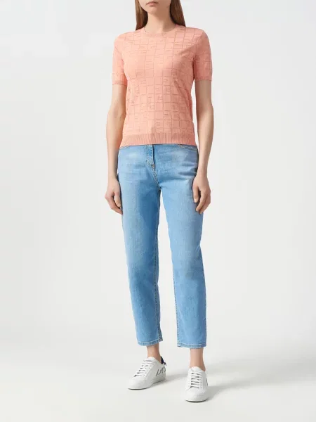 Футболка Elisabetta Franchi розовая