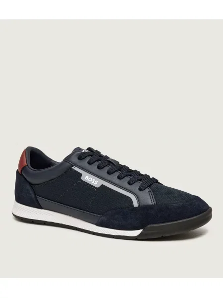 BOSS BLACK Sneakers Nitan_Lowp_mirspu negru