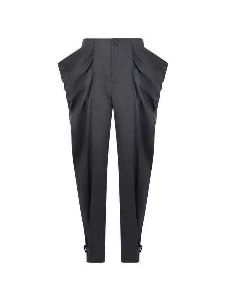Pantaloni Alberta Ferretti drapate gri