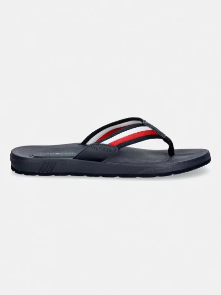 Pánske žabky Tommy Hilfiger Molded RBW Beach rwb modrá