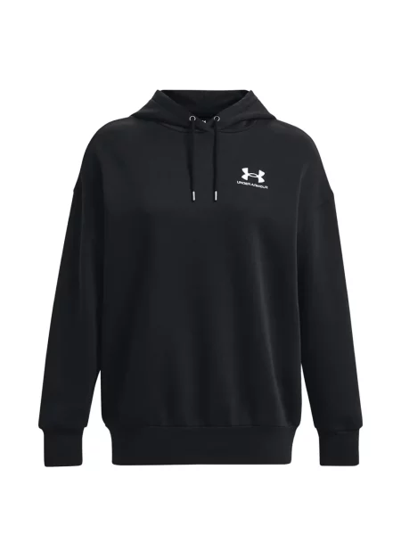 Hanorac cu glugă Under Armour cu imagine cu cordon negru