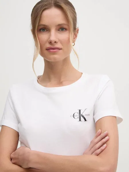 Calvin Klein Jeans tričko žluté