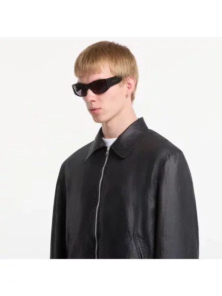 Jachetă OUR LEGACY Mini Jacket Worker Lacquer Black Mirror Tencel 54 negru