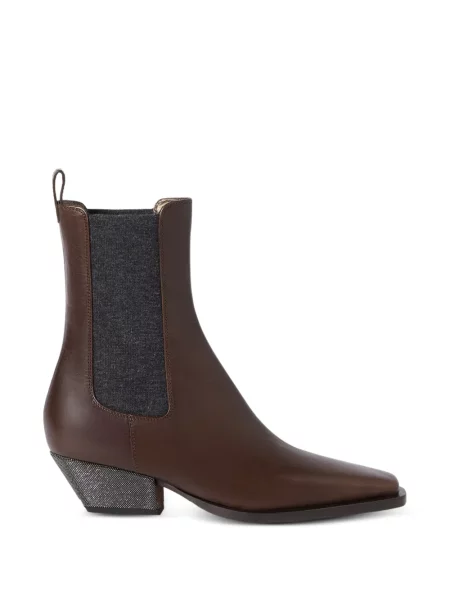 Cizme Brunello Cucinelli maro