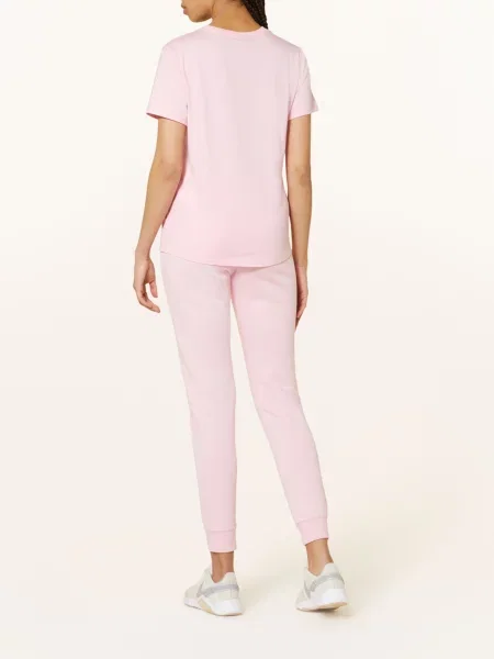 Nike T-Shirt Sportswear Club Essentials rosa biała
